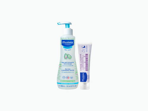 Kit cambio de pañal para piel húmeda tras el pis - Mustela España - 1