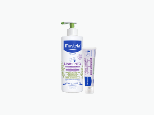Kit cambio de pañal: limpiar y proteger el culito del bebe - Mustela España - 1