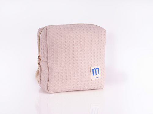 Neceser pequeño en tono beige con logo de Mustela - Mustela España - 5