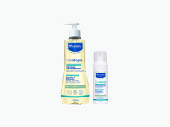 Kit higiene completa piel atópica bebé - Mustela España