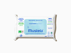 Toallitas limpiadoras compostables sin perfume - Mustela España