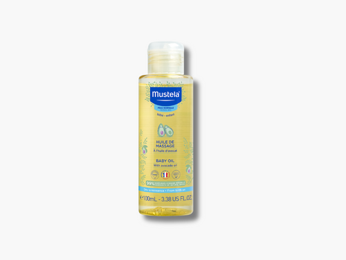 Aceite de masaje con aceite de aguacate - Mustela España - 1