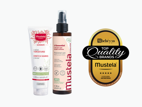Pack cuidado estrías para embarazo y postparto - Mustela España - 1