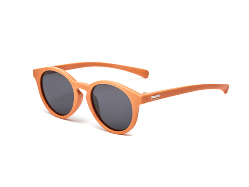 Las Gafas de sol niño Coco 6-10 años color coral, fabricadas en goma reciclada, son flexibles y resistentes. - Mustela España - 13