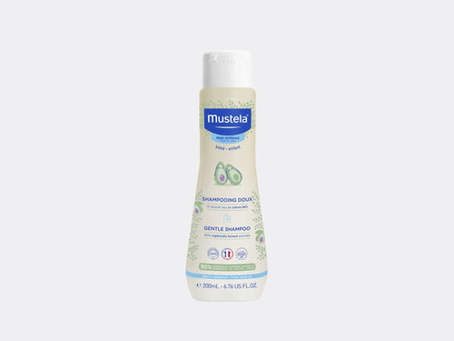 Bote de 200ml de champú suave con aguacate bio para bebés, formato para viaje. - Mustela España - 5