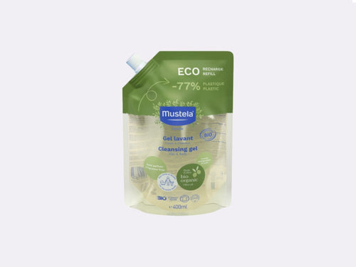 Eco-refill con Gel-champú certificado BIO - Mustela España - 1
