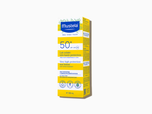 Estuche en cartón de la leche solar SPF50+ de Mustela - Mustela España - 8