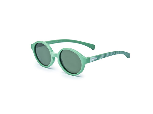 Las Gafas de sol bebé aguacate 0-2 años en color verde cuentan con un estampado divertido en la patilla y además son ecológicas. - Mustela España - 8