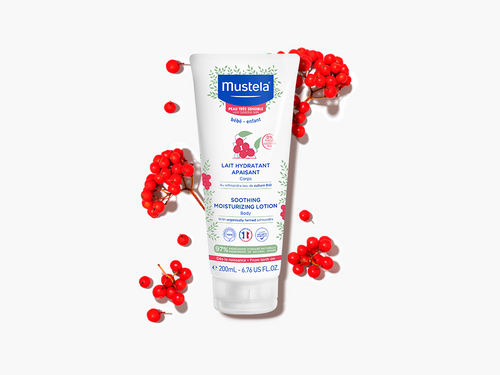 Bote de 200ml de leche hidratante con Schisandra bio ideal para pieles sensibles - Mustela España - 5